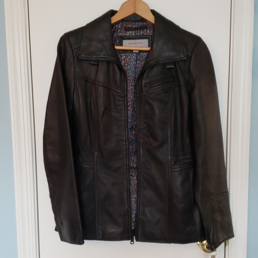 🎉SALE‼️ Marc New York Black Leather Jacket